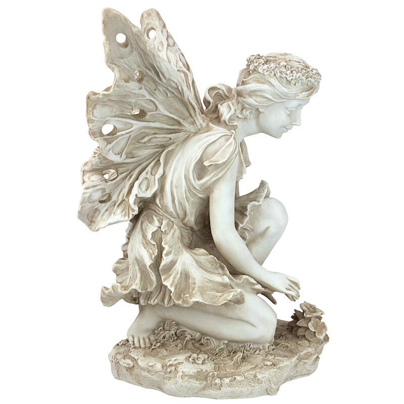 fiona the flower fairy sculpture